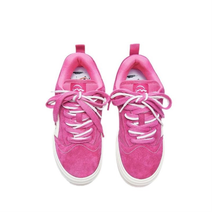 Colorful Design Trend Women Suede Comfortable Shoes Sneakers